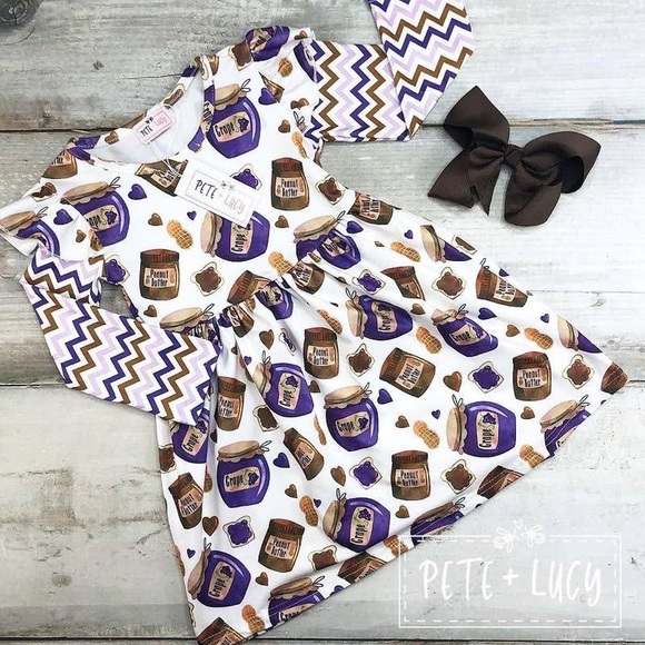 Pete + Lucy Ice Cream Dream Short Sleeve Dress main image 0